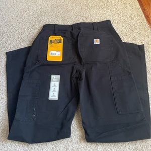 Carhartt Women’s Black Canvas Double Knee Pants